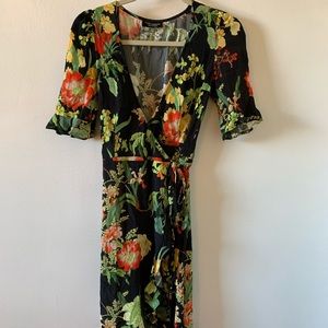 Zara floral dress